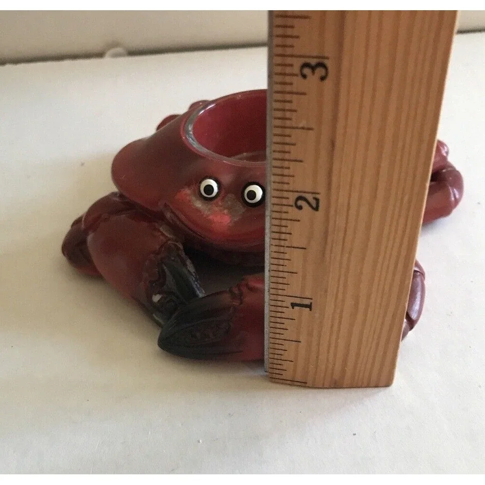 Yankee Candle Crab‎ Tea Light Votive Holder 2011 Beach Decor Nautical Chesapeake